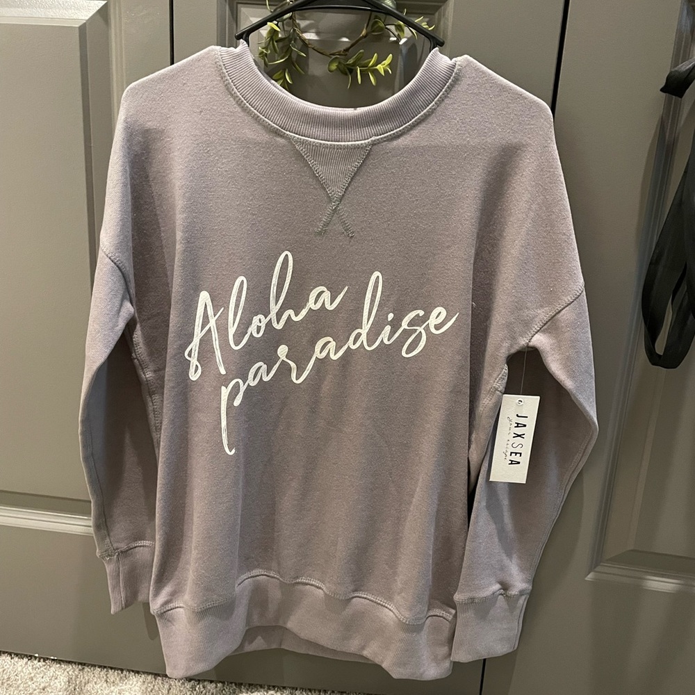 Aloha Paradise reversible sweatshirt - Picture 3 of 6